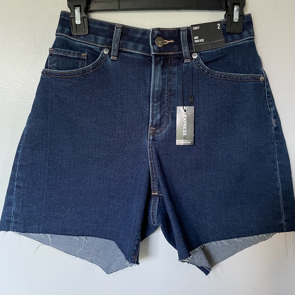 NWT Express Denim Shorts, Size 2